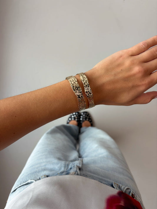 Double Gold Cuff - MOOS the Label