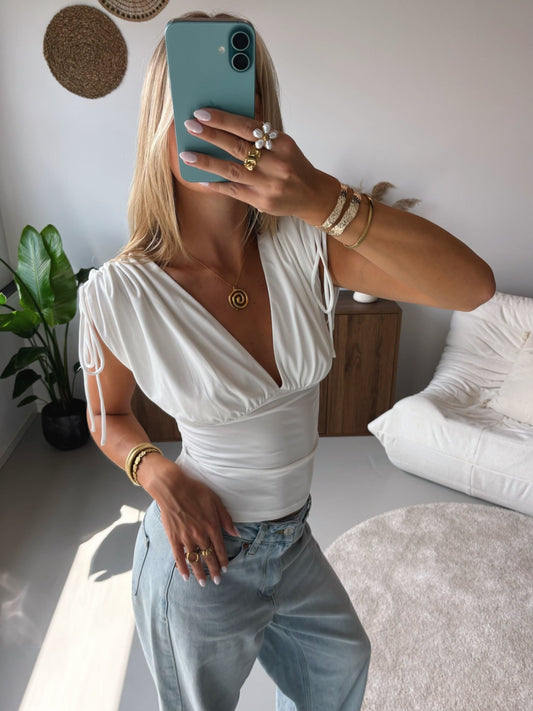Draped Tie Top - MOOS the Label