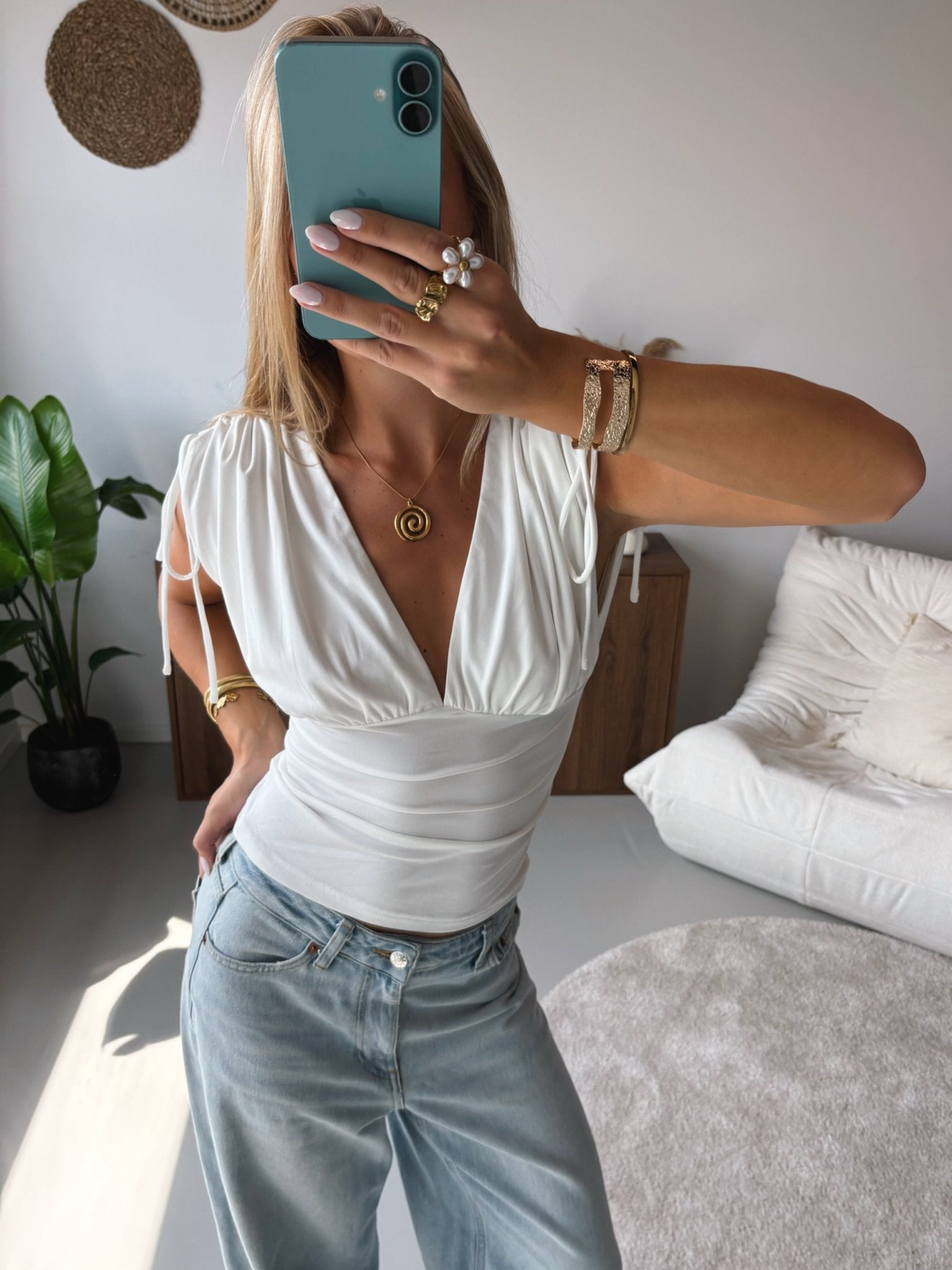 Draped Tie Top - MOOS the Label