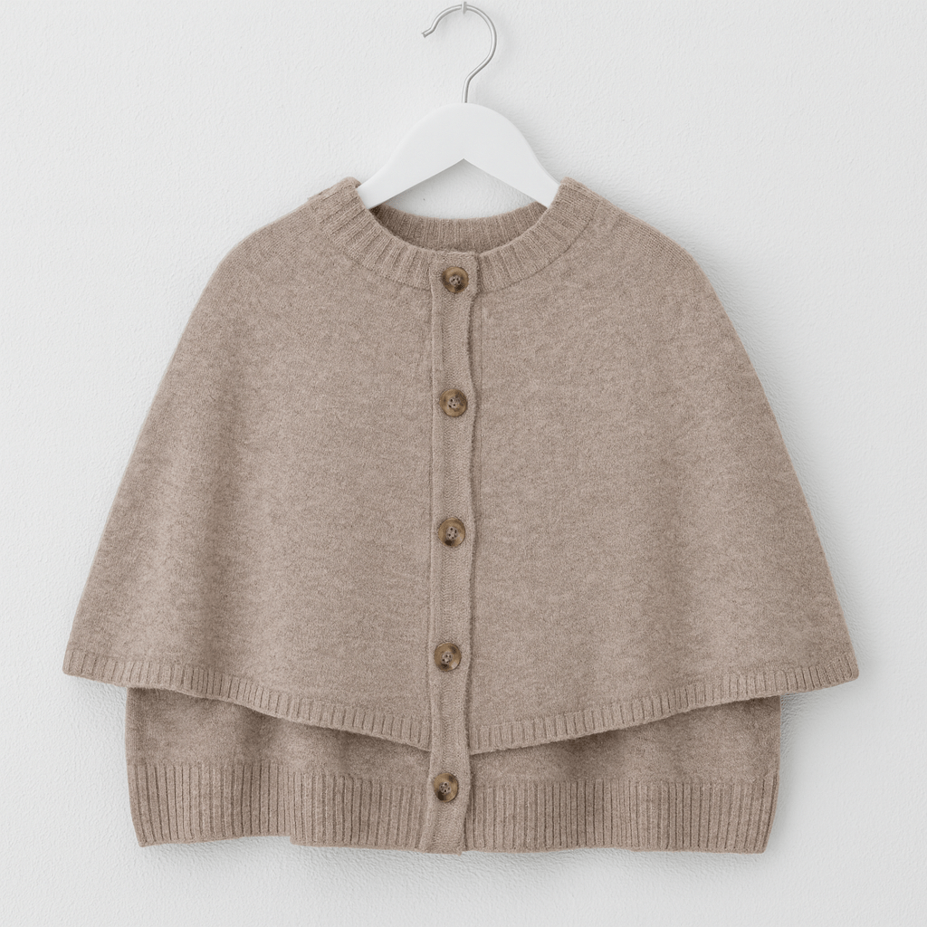 Elegance Knit Cape - MOOS The Label