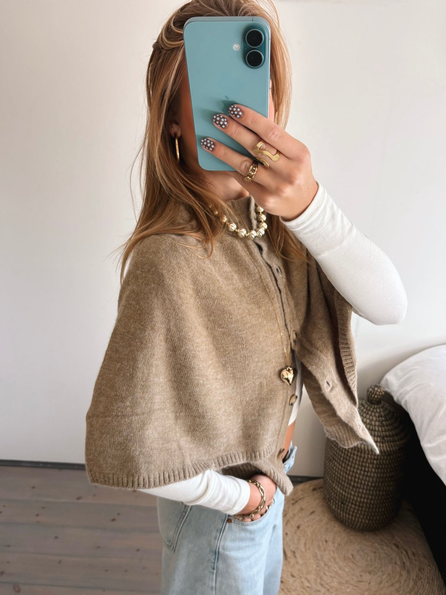 Elegance Knit Cape - MOOS The Label
