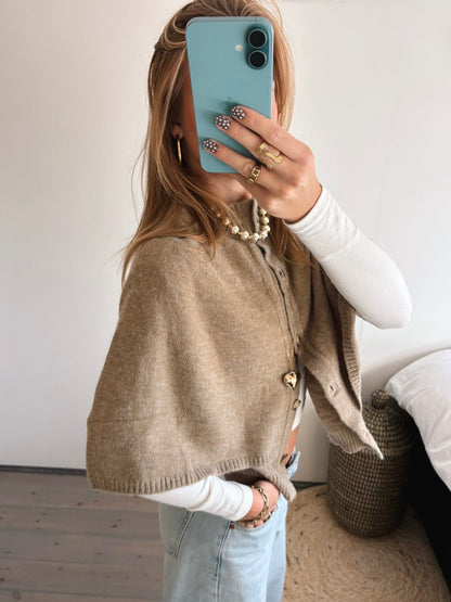 Elegance Knit Cape - MOOS The Label