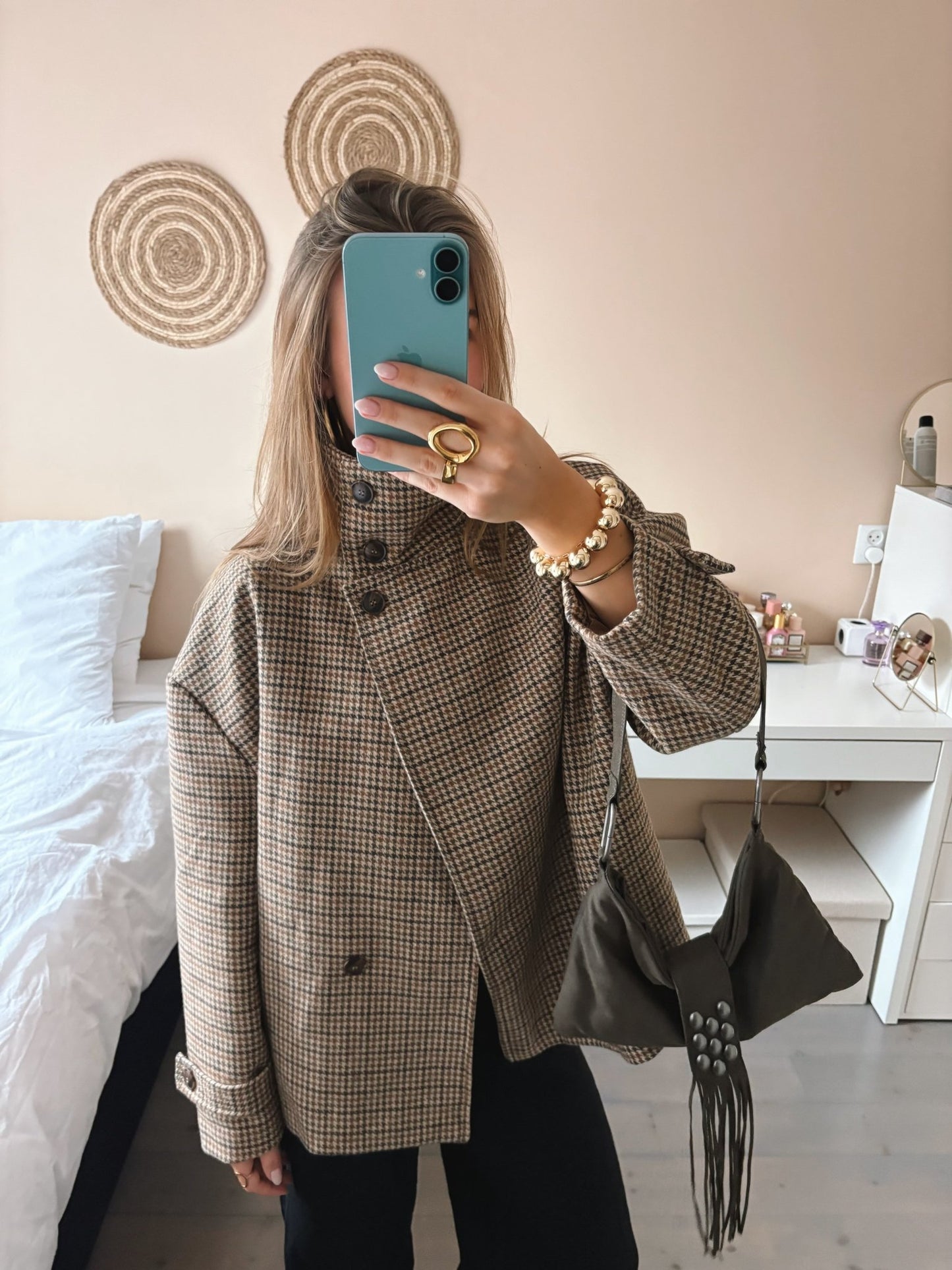 Everyday Checked Jacket - MOOS The Label