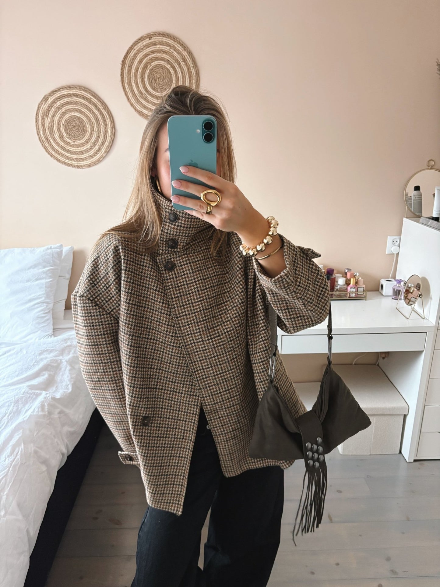 Everyday Checked Jacket - MOOS The Label