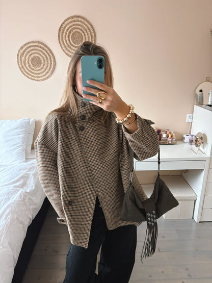 Everyday Checked Jacket - MOOS The Label