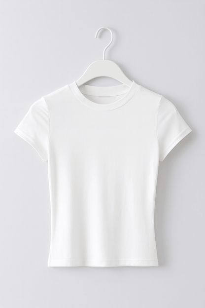 Everyday Stretch Top Black - MOOS The Label
