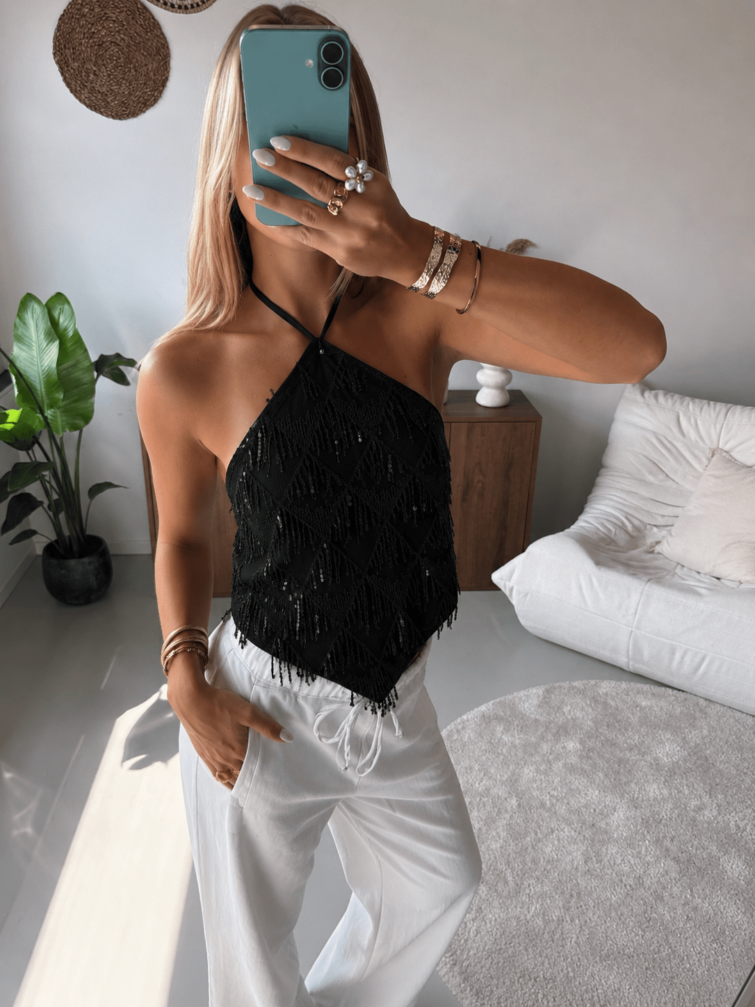 Fringe Halter Top - MOOS the Label