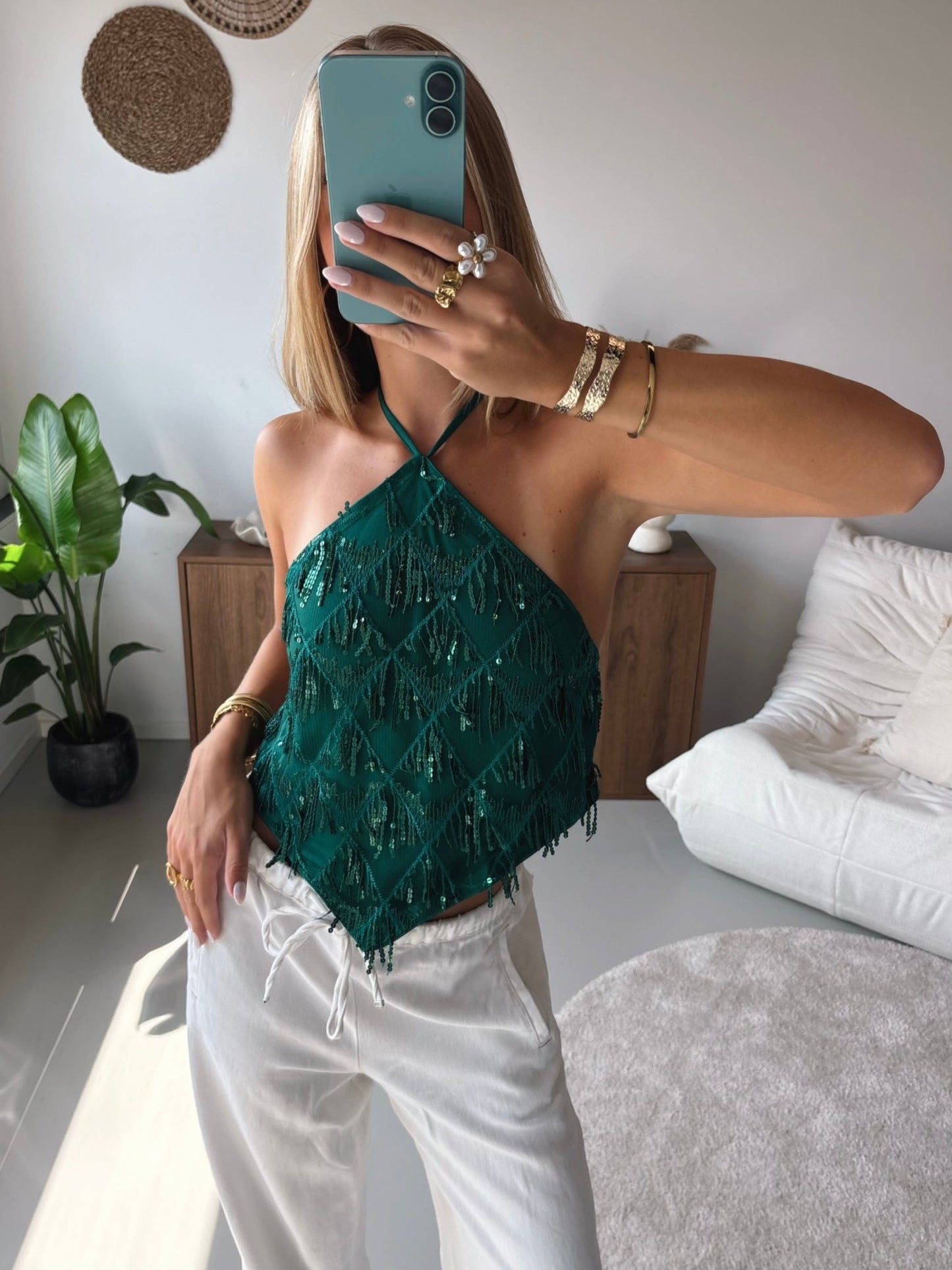 Fringe Halter Top - MOOS the Label