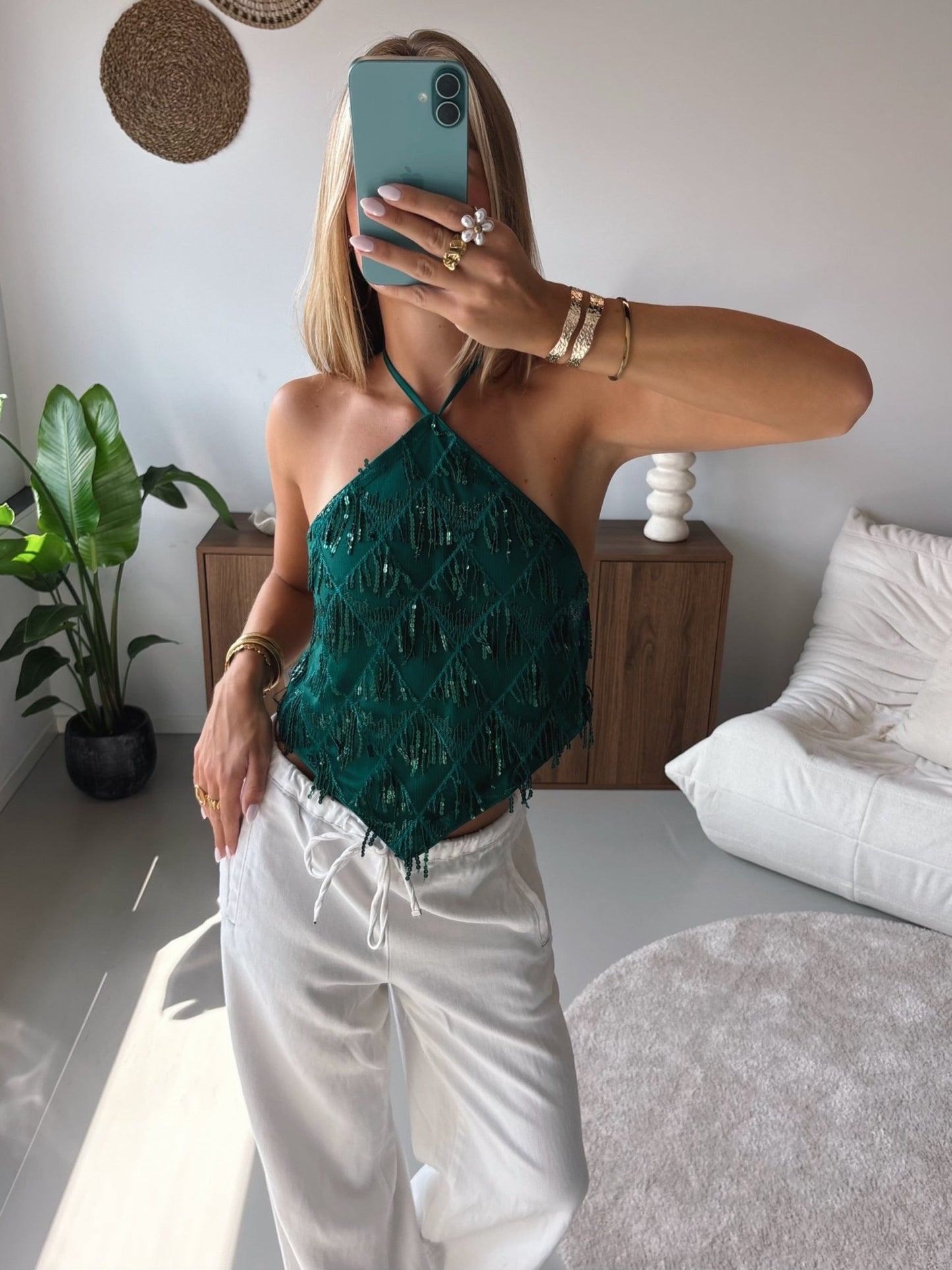 Fringe Halter Top - MOOS the Label