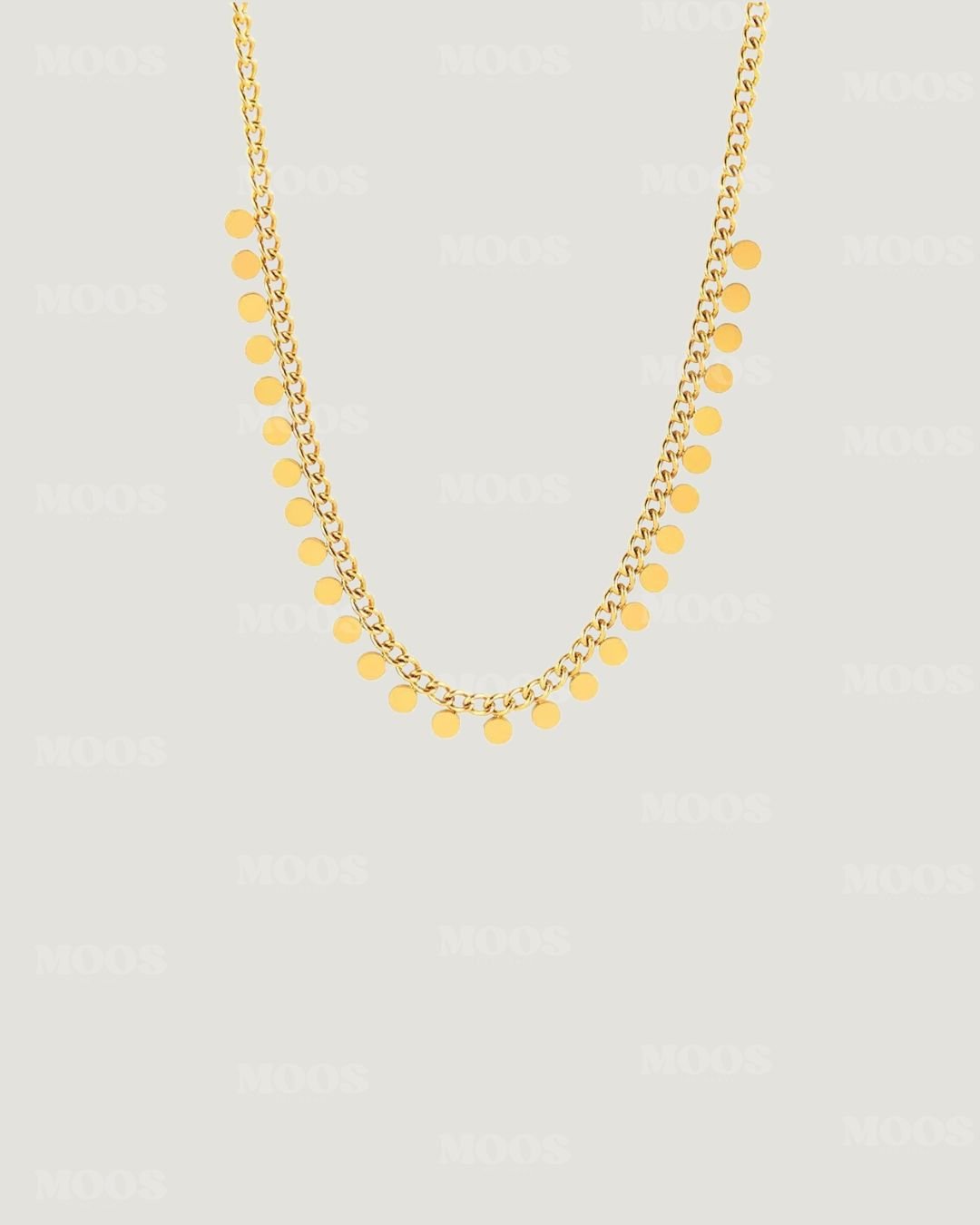 Golden Dots Necklace - MOOS The Label