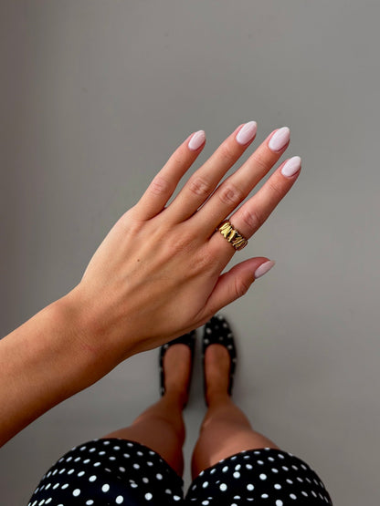 Golden Hearts Ring - MOOS the Label