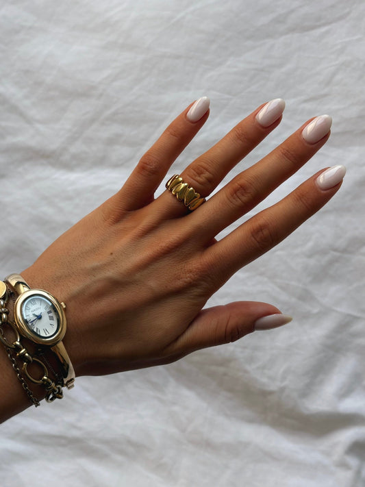 Golden Hearts Ring - MOOS the Label