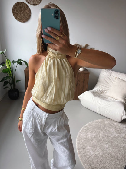Halterneck Top - MOOS the Label
