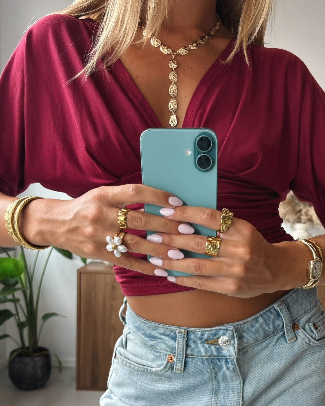 Collier Goutte d'Or