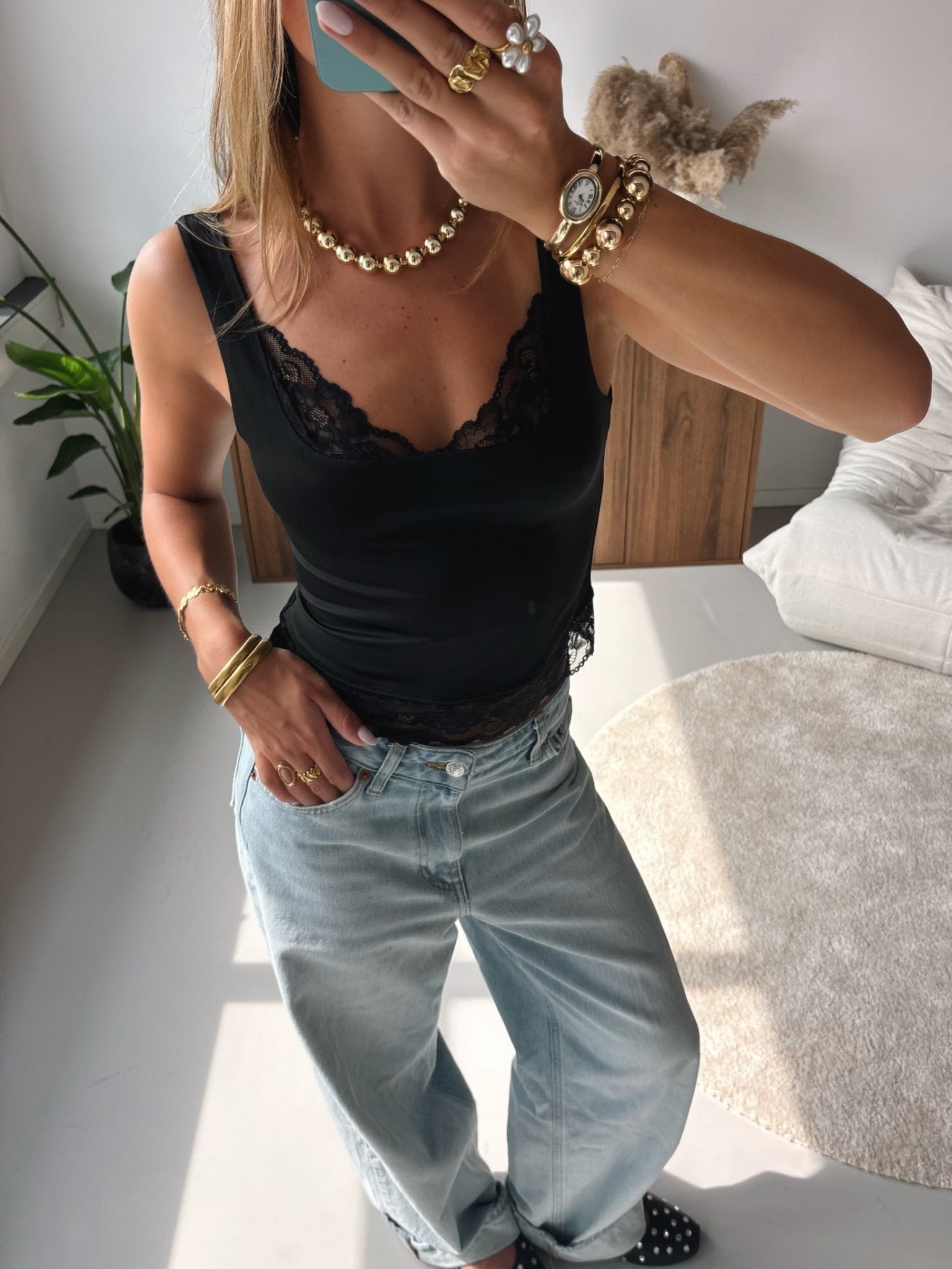 Lace Tank Top - MOOS the Label
