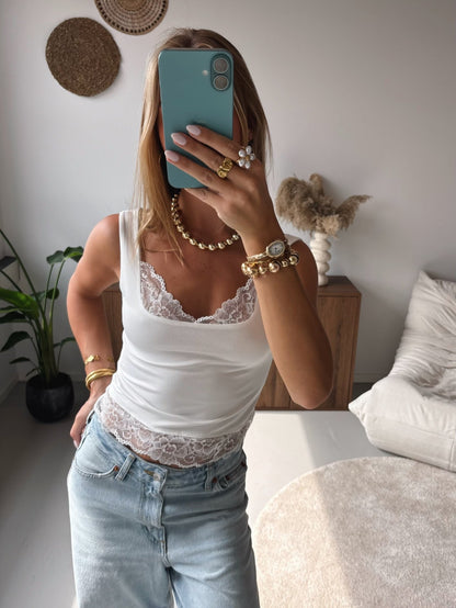 Lace Tank Top - MOOS the Label