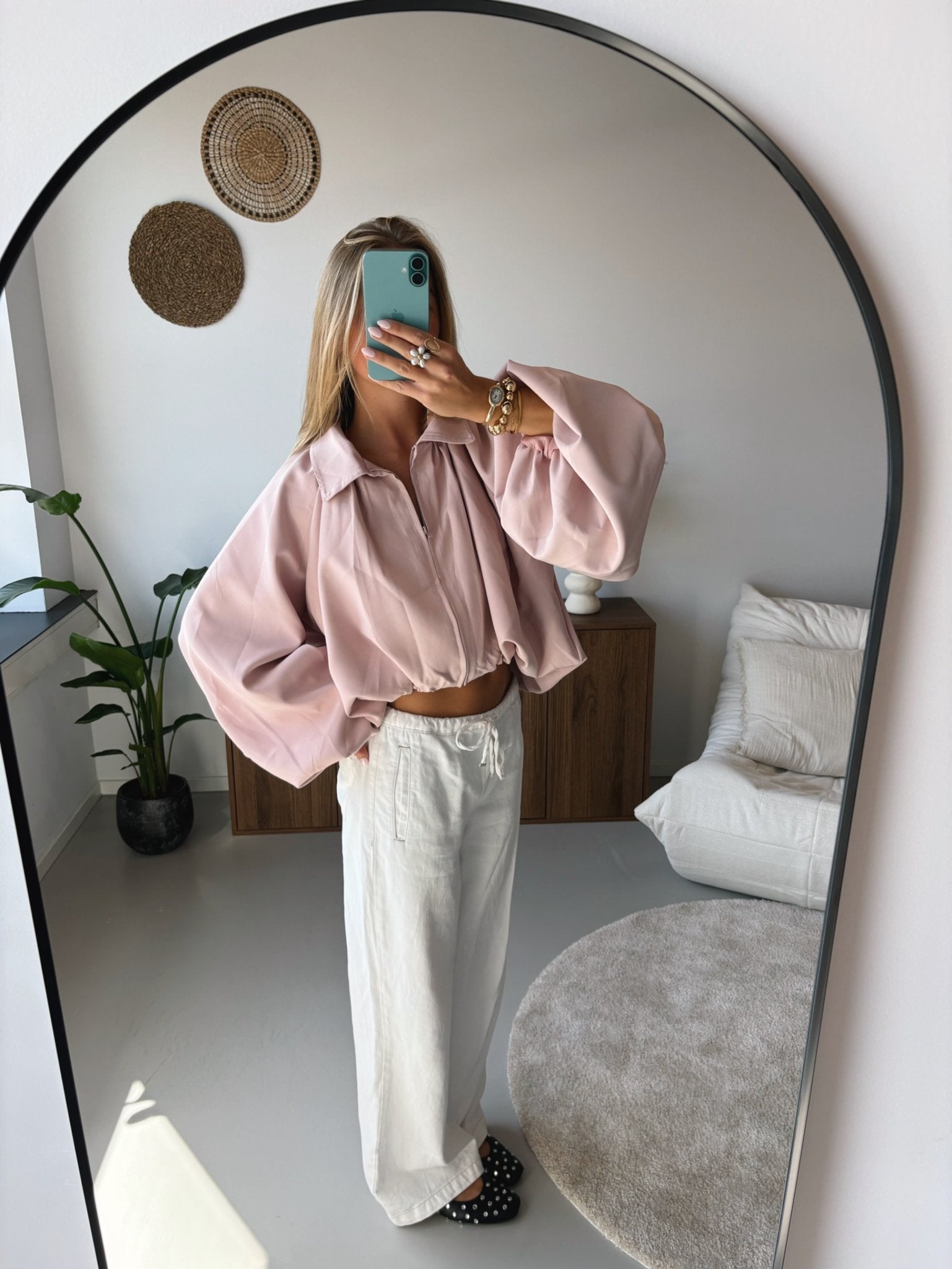 Lightweight Blush Jacket - MOOS the Label