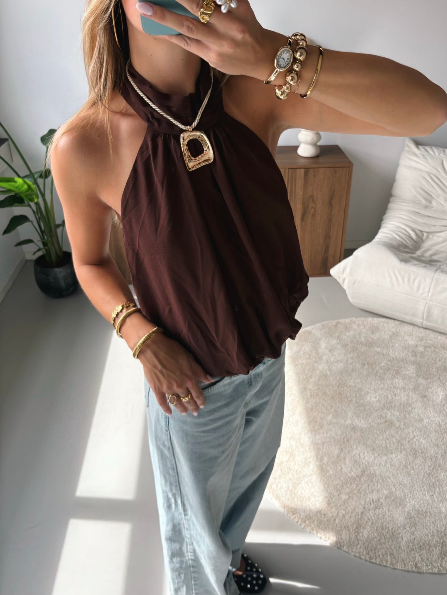 Low Back Halter Top - MOOS the Label