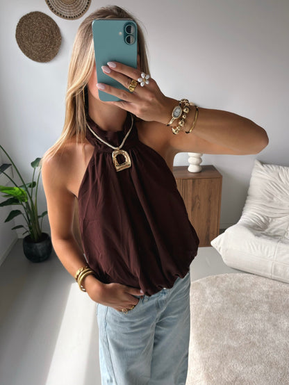 Low Back Halter Top - MOOS the Label