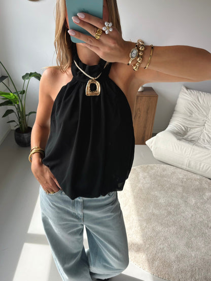 Low Back Halter Top - MOOS the Label