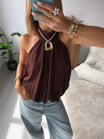 Low Back Halter Top - MOOS the Label