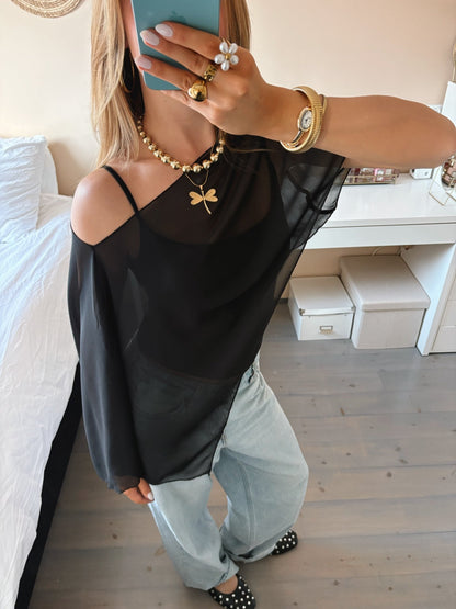 Mesh Cape Top - MOOS The Label