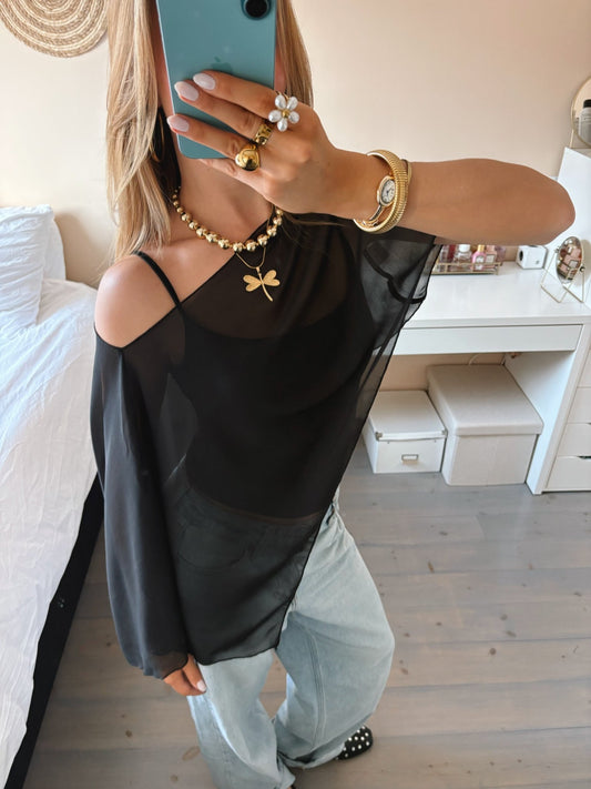 Mesh Cape Top - MOOS The Label