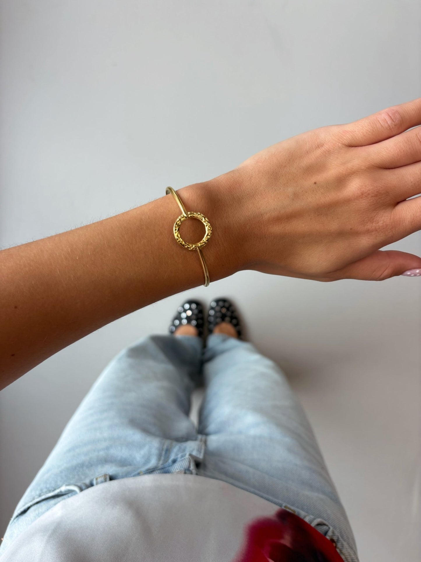 Minimal Circle Bangle - MOOS the Label