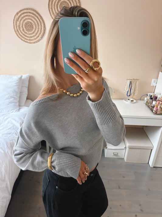 Off Shoulder Knit - MOOS The Label