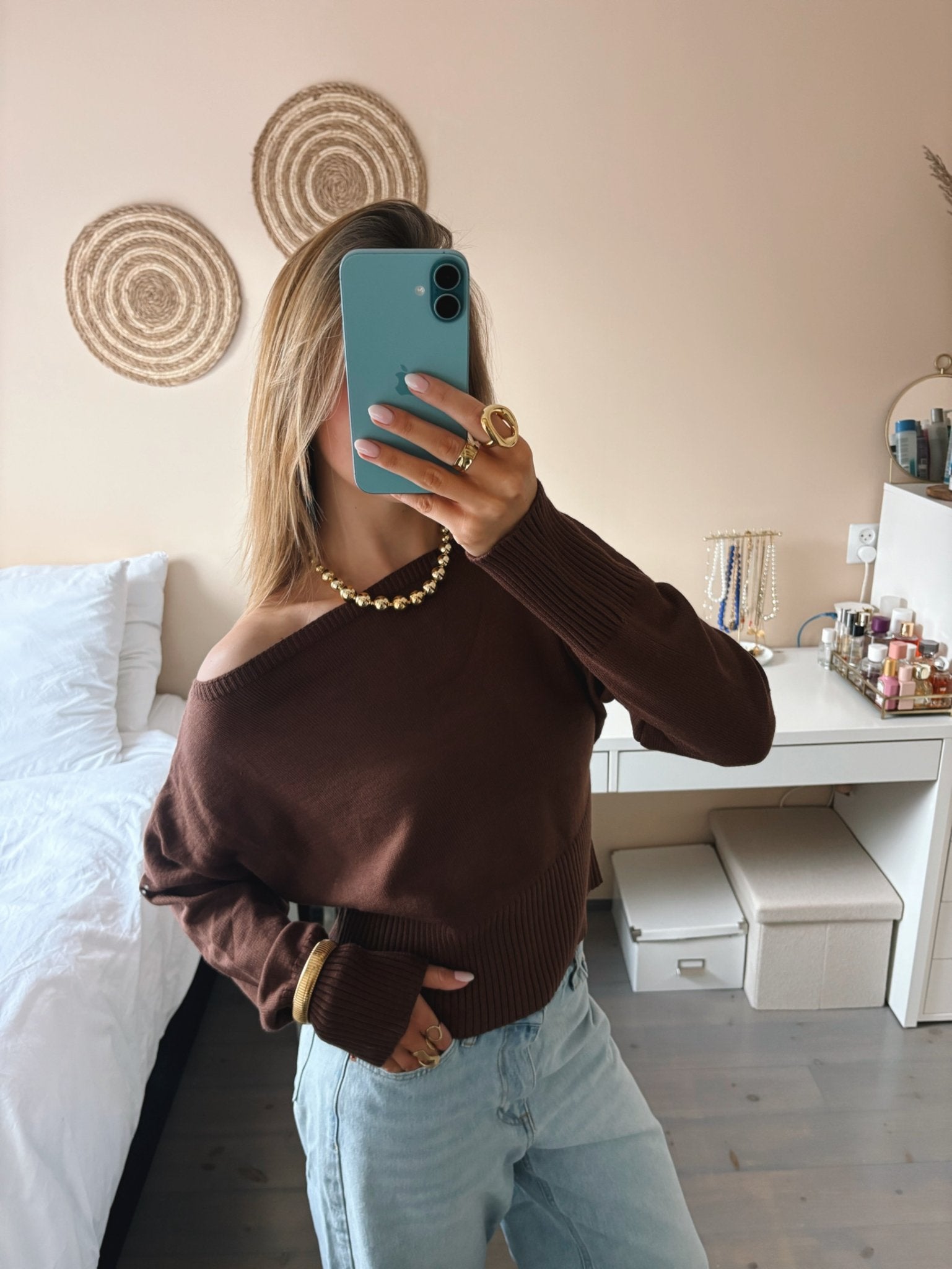 Off Shoulder Knit - MOOS The Label