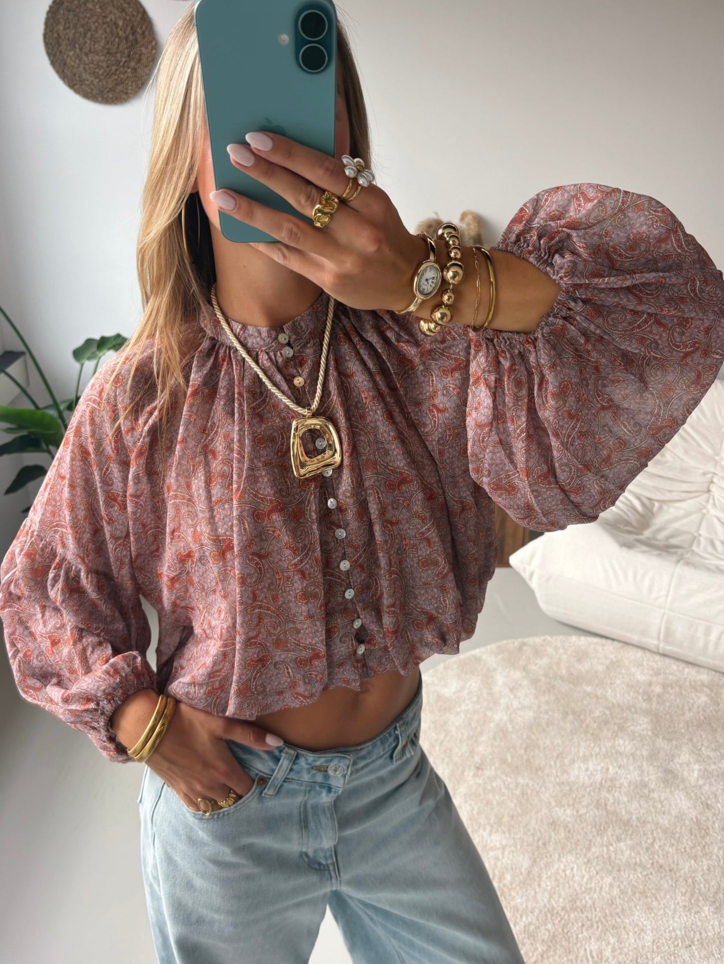 Paisley Blouse - MOOS the Label