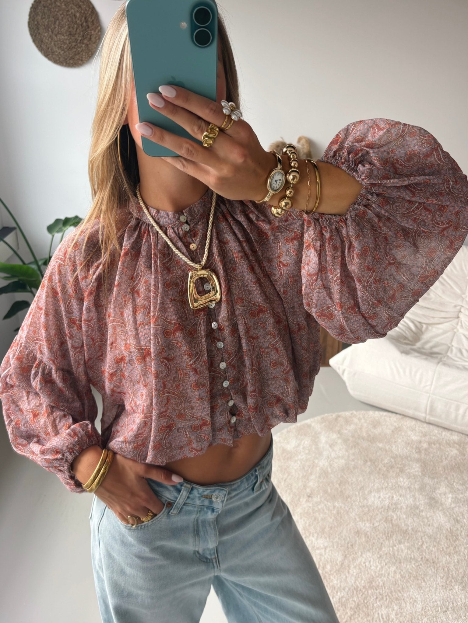 Paisley Blouse - MOOS the Label