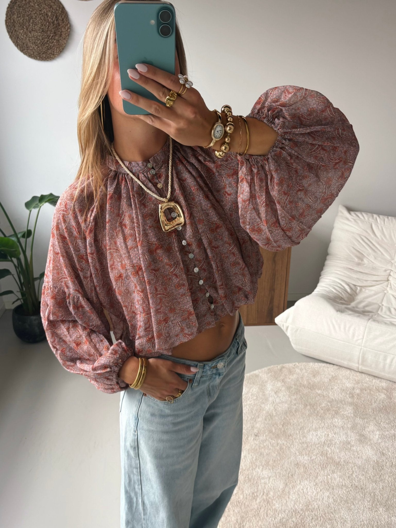 Paisley Blouse - MOOS the Label