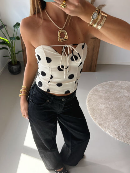 Polka Corset Top - MOOS the Label