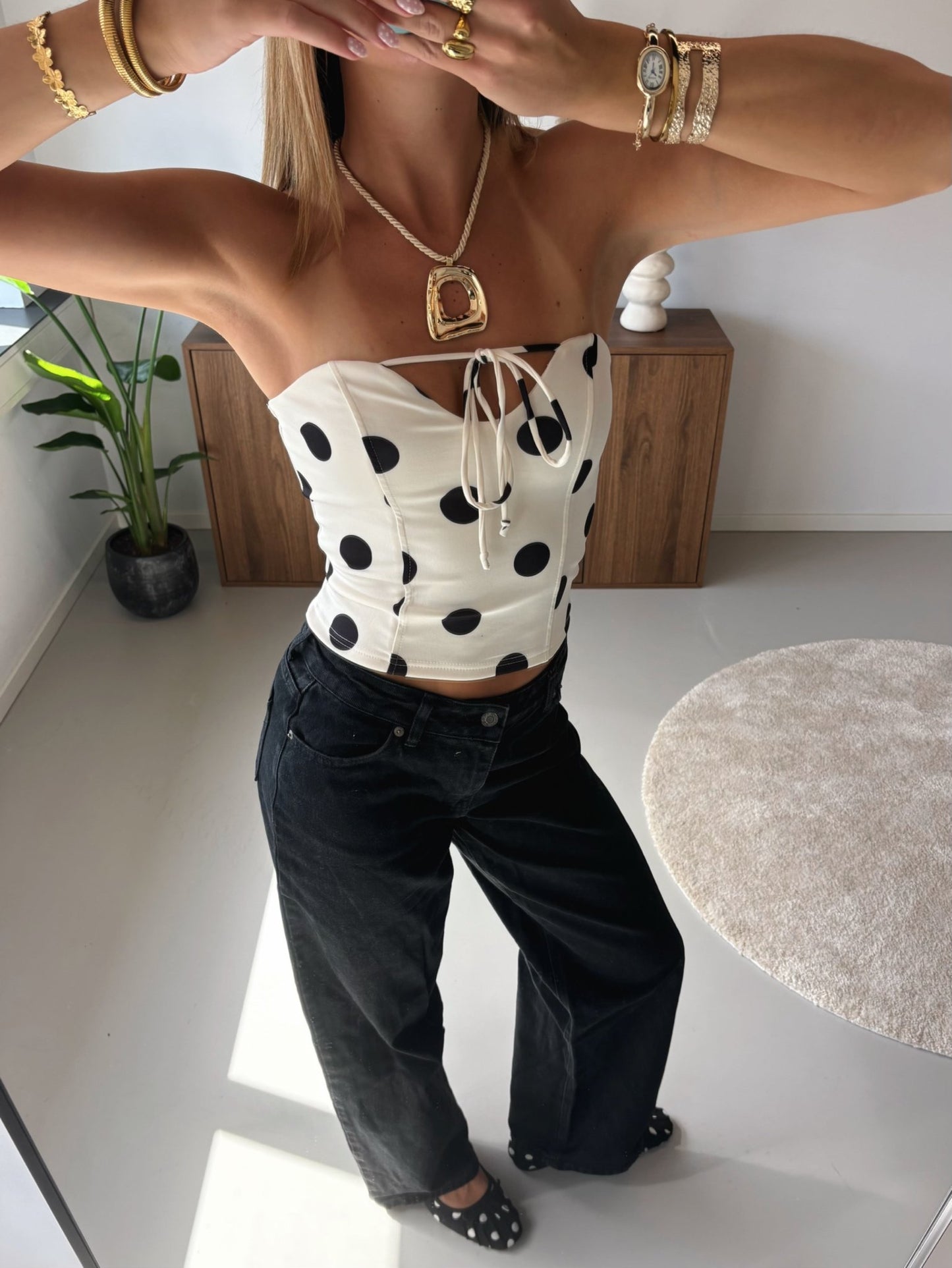 Polka Corset Top - MOOS the Label
