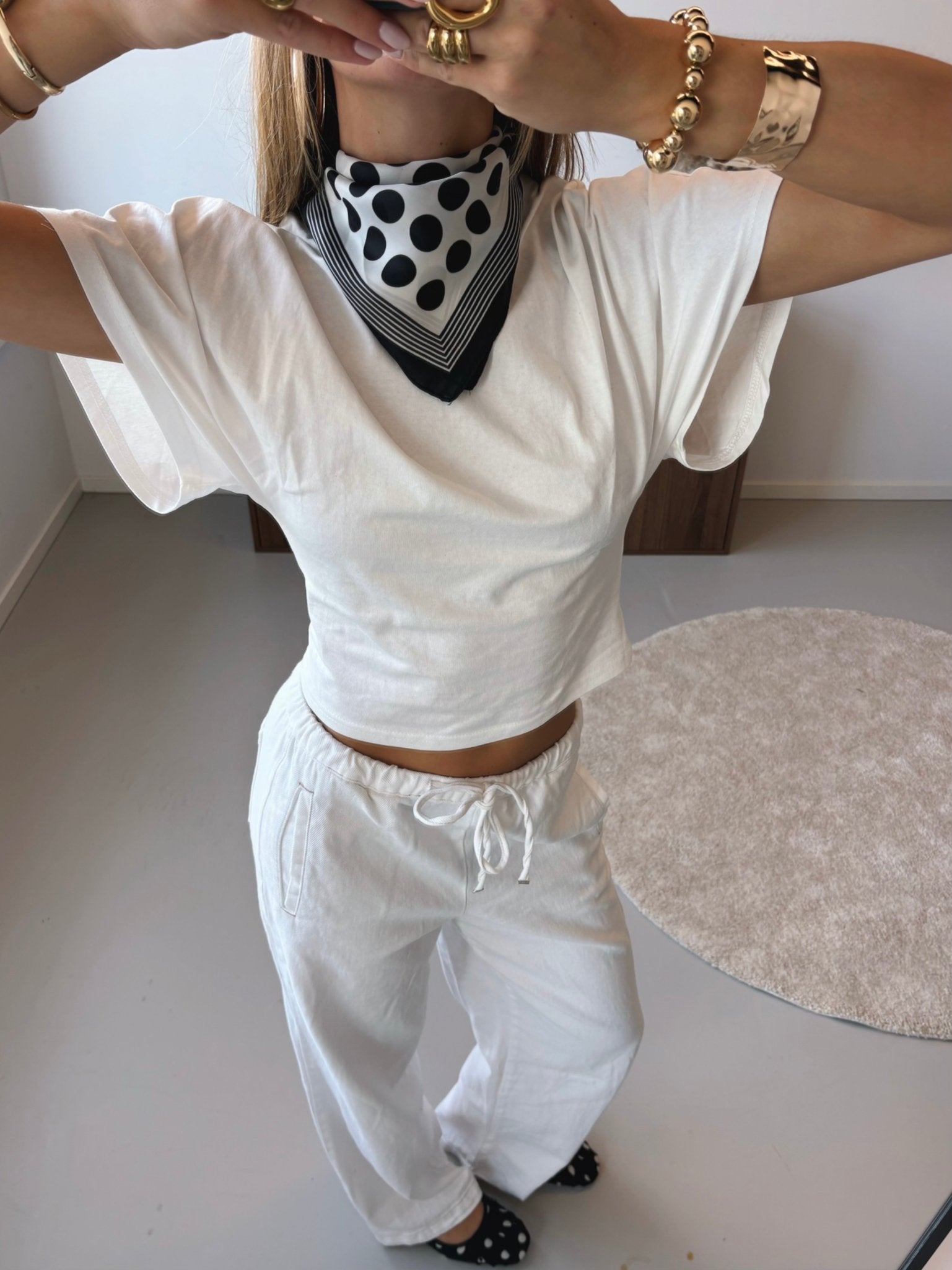 Polka Dot Scarf - MOOS the Label