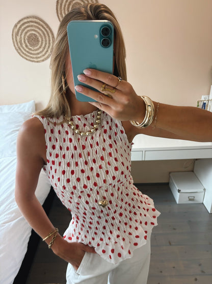 Polka Dot Top - MOOS The Label