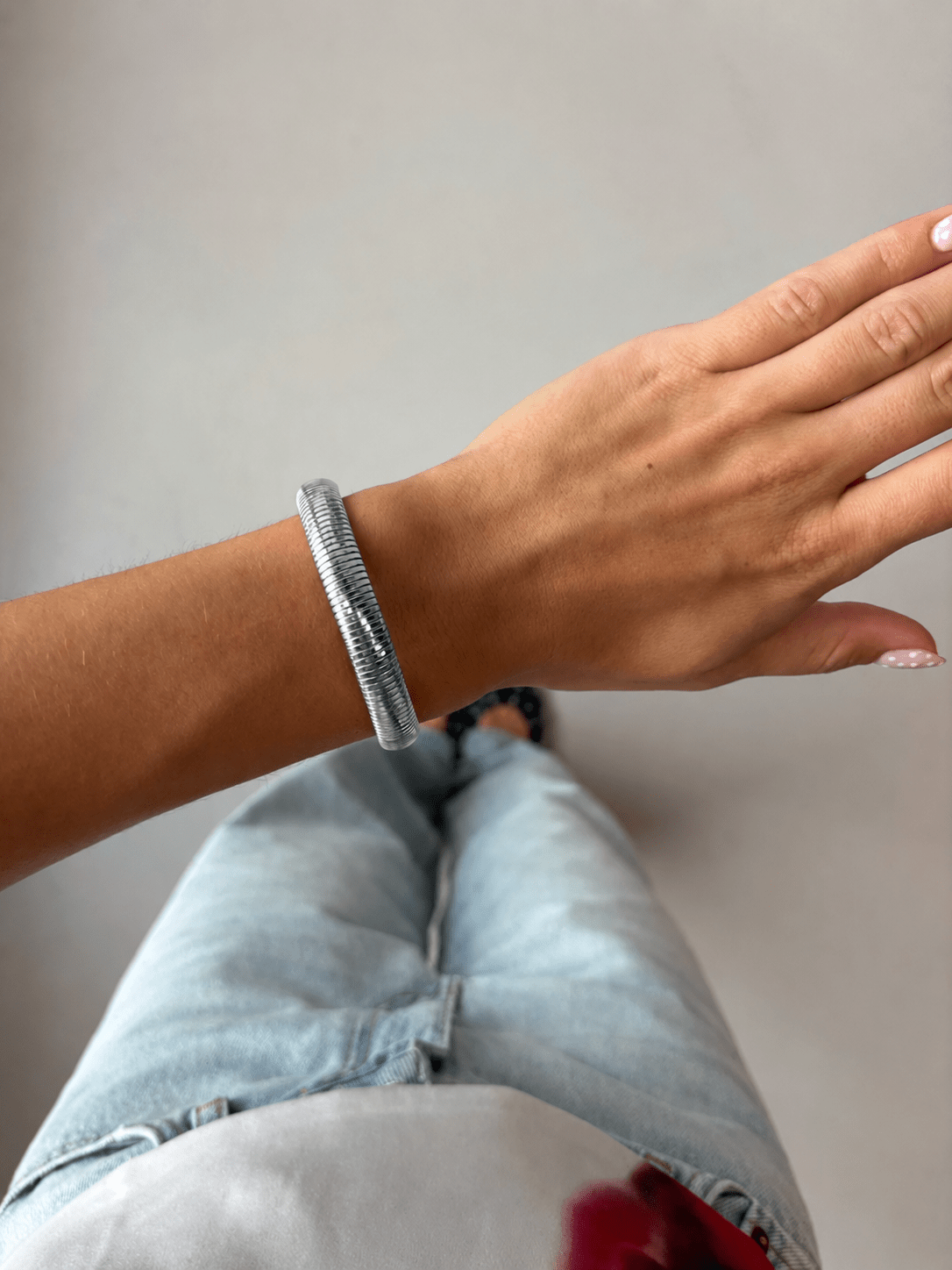 Ribbed Bracelet Medium - MOOS the Label
