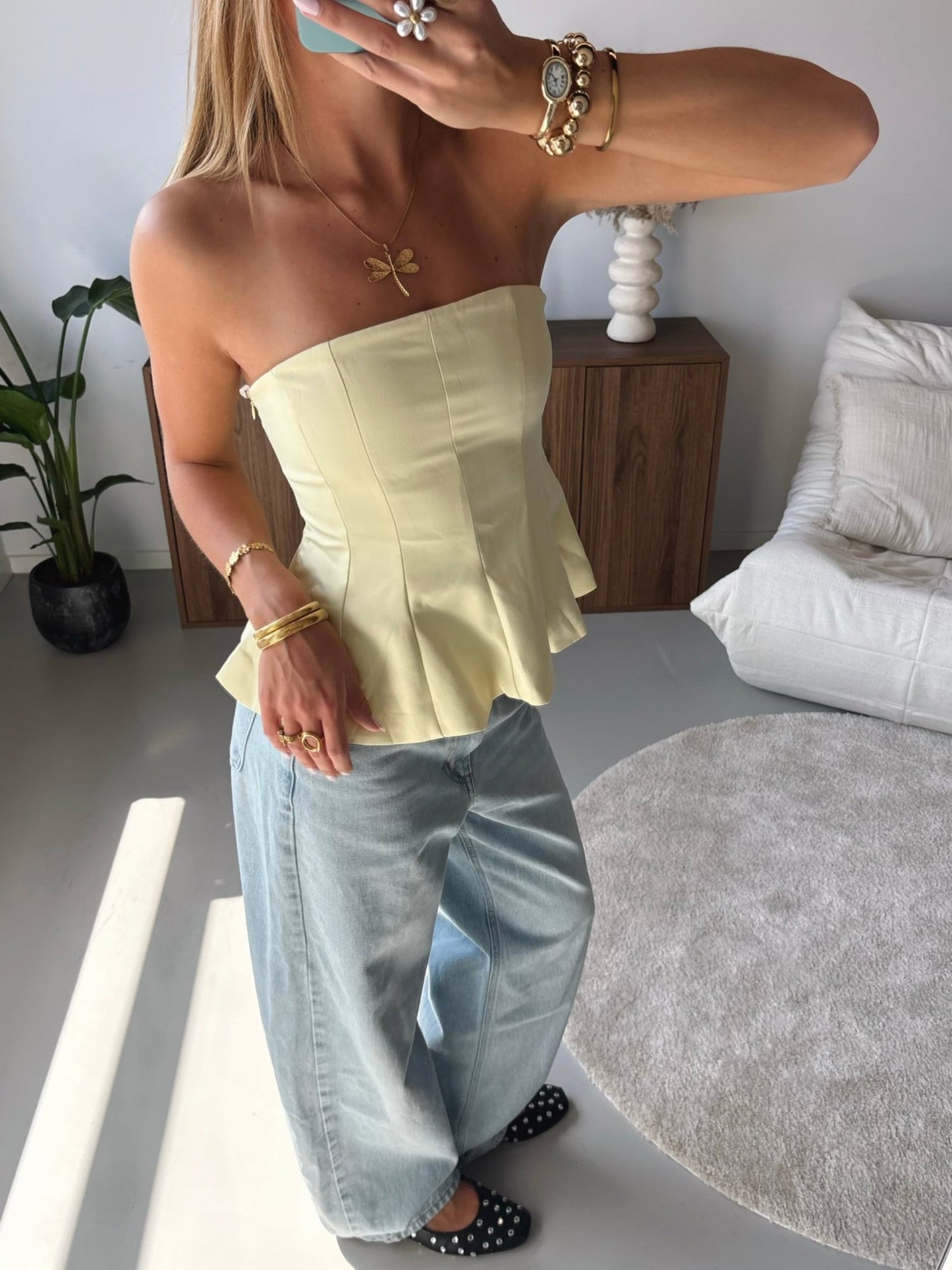 Sculpt Bandeau Top - MOOS the Label