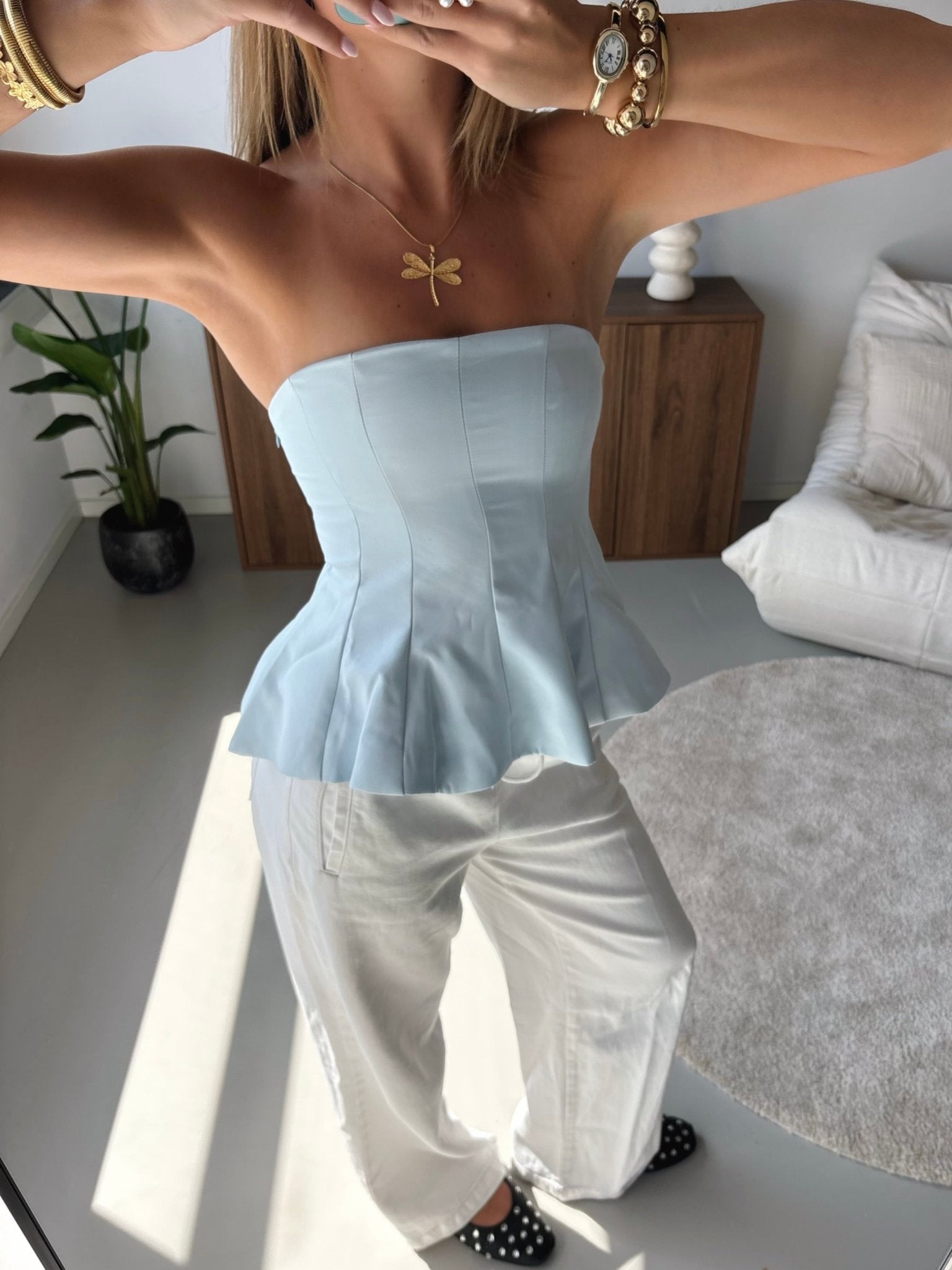 Sculpt Bandeau Top - MOOS the Label