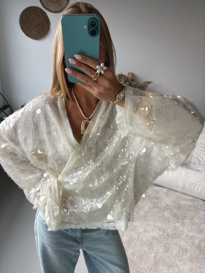 Shimmer Kimono Blouse - MOOS the Label