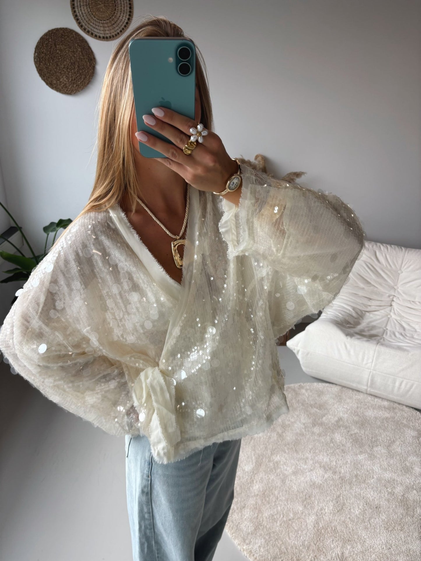 Shimmer Kimono Blouse - MOOS the Label