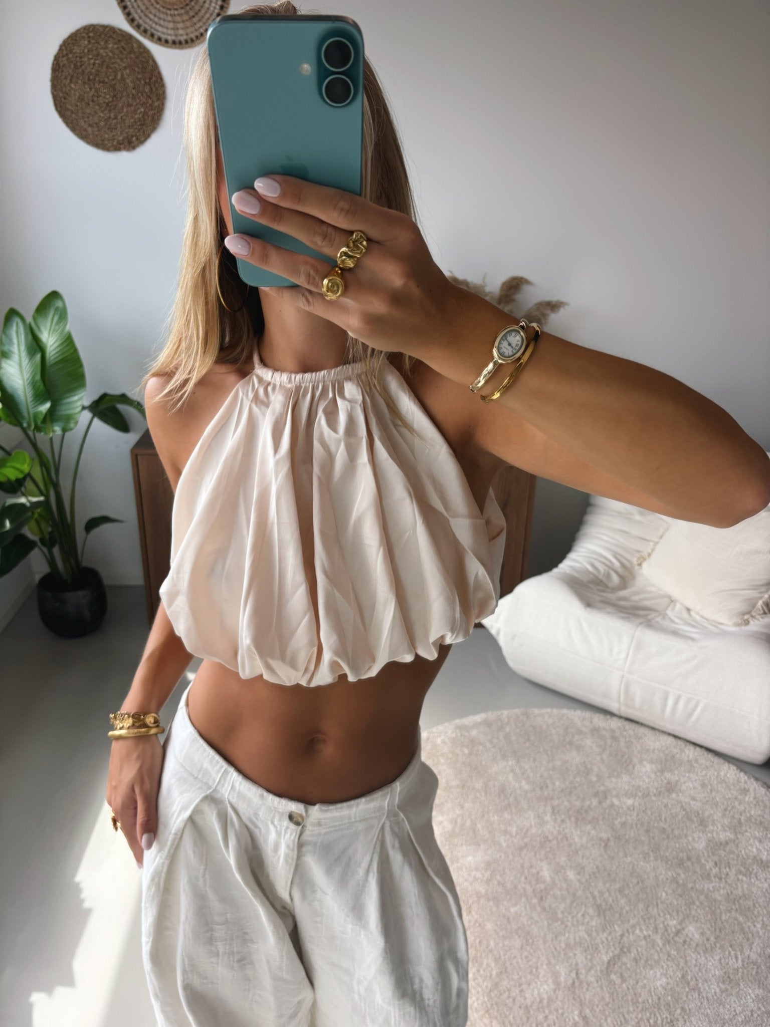 Silky Halter Top - MOOS the Label