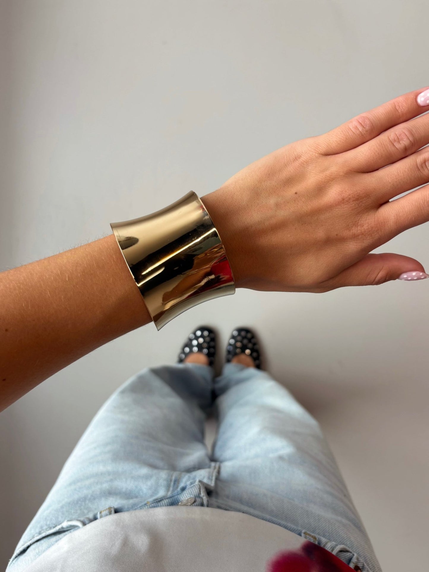 Statement Gold Cuff - MOOS the Label
