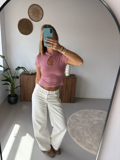 Stripe Statement Top - MOOS the Label