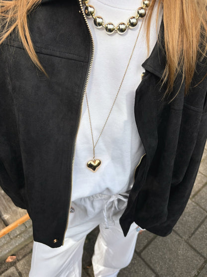 Suede Jacket - MOOS The Label