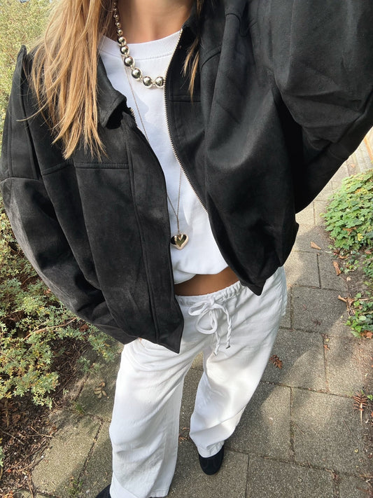 Suede Jacket - MOOS The Label