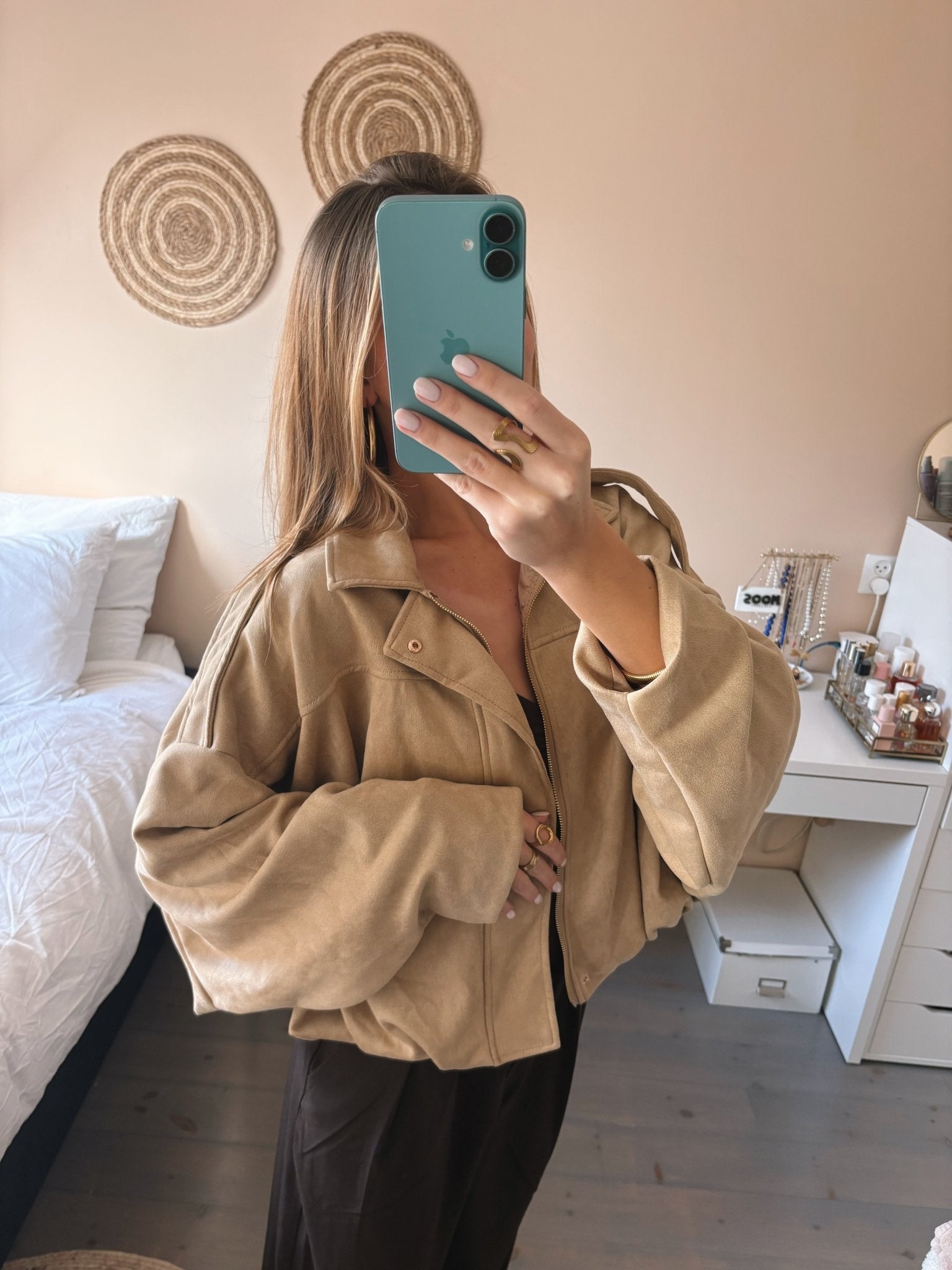 Suede Jacket - MOOS The Label