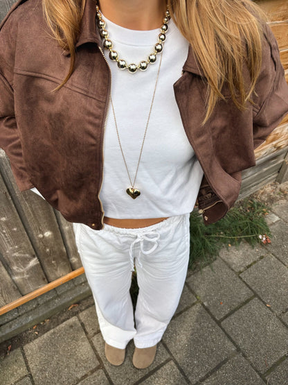 Suede Jacket - MOOS The Label