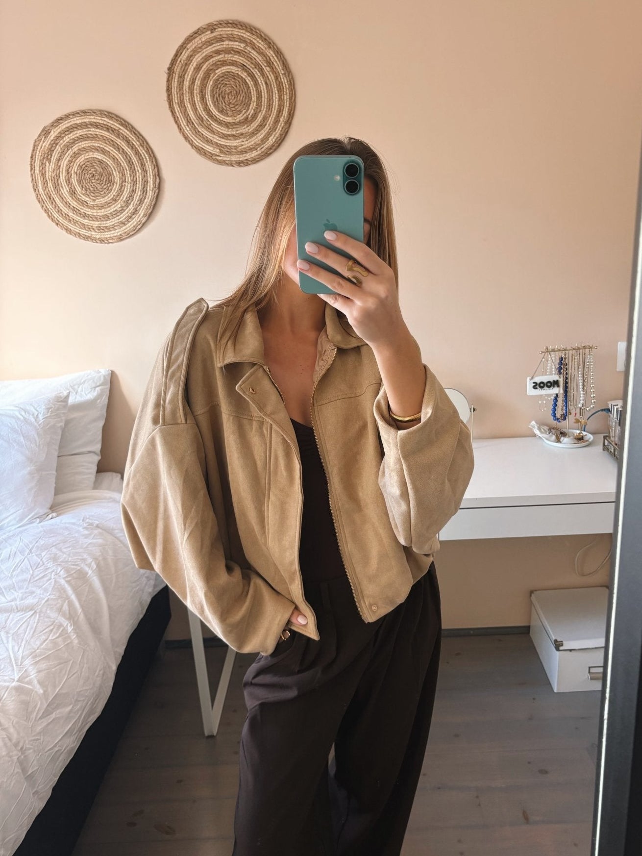 Suede Jacket - MOOS The Label